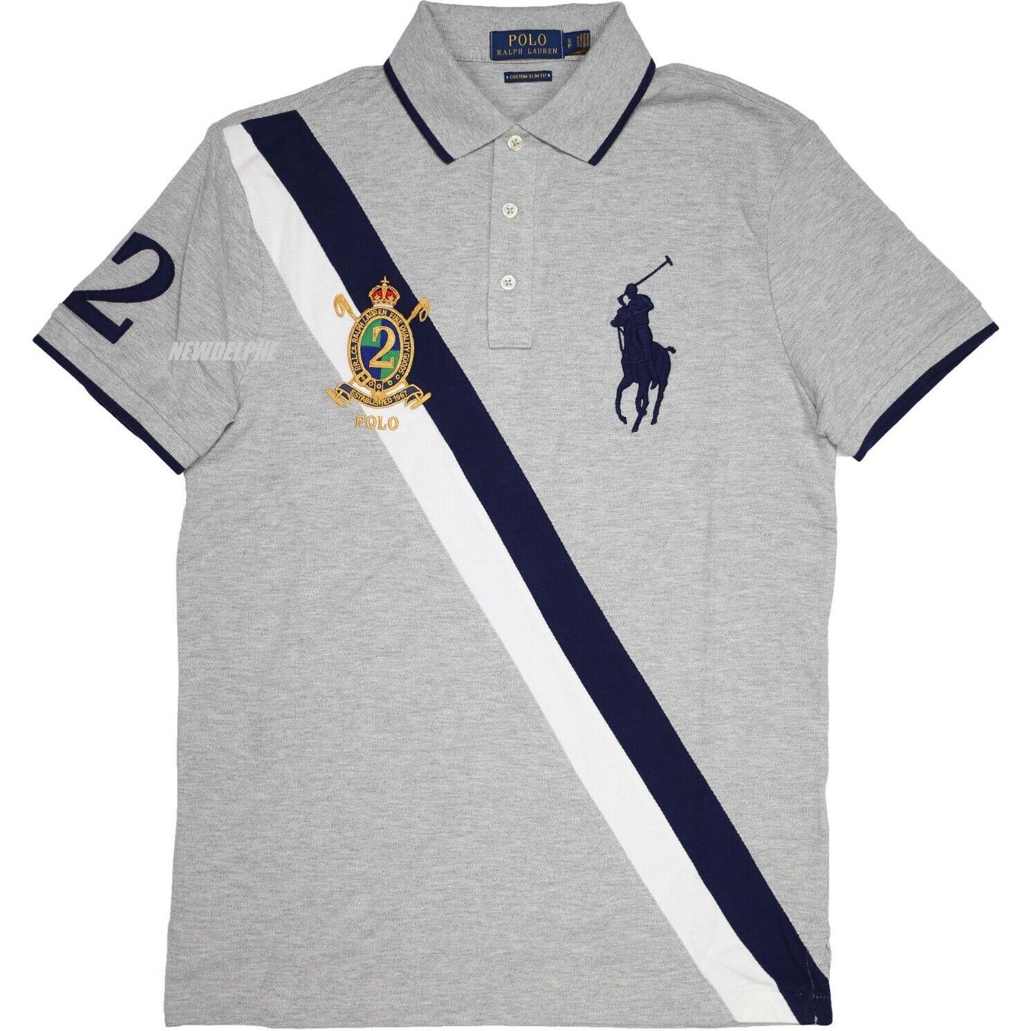 Polo Ralph Lauren Color Block Logo Print Loose Fit Short Sleeve Polo Shirt Men tops Gray 710742421-001 M
Polo Ralph Lauren Color Block Logo Print Loose Fit Short Sleeve Polo Shirt Men tops Gray 710742421-001 M