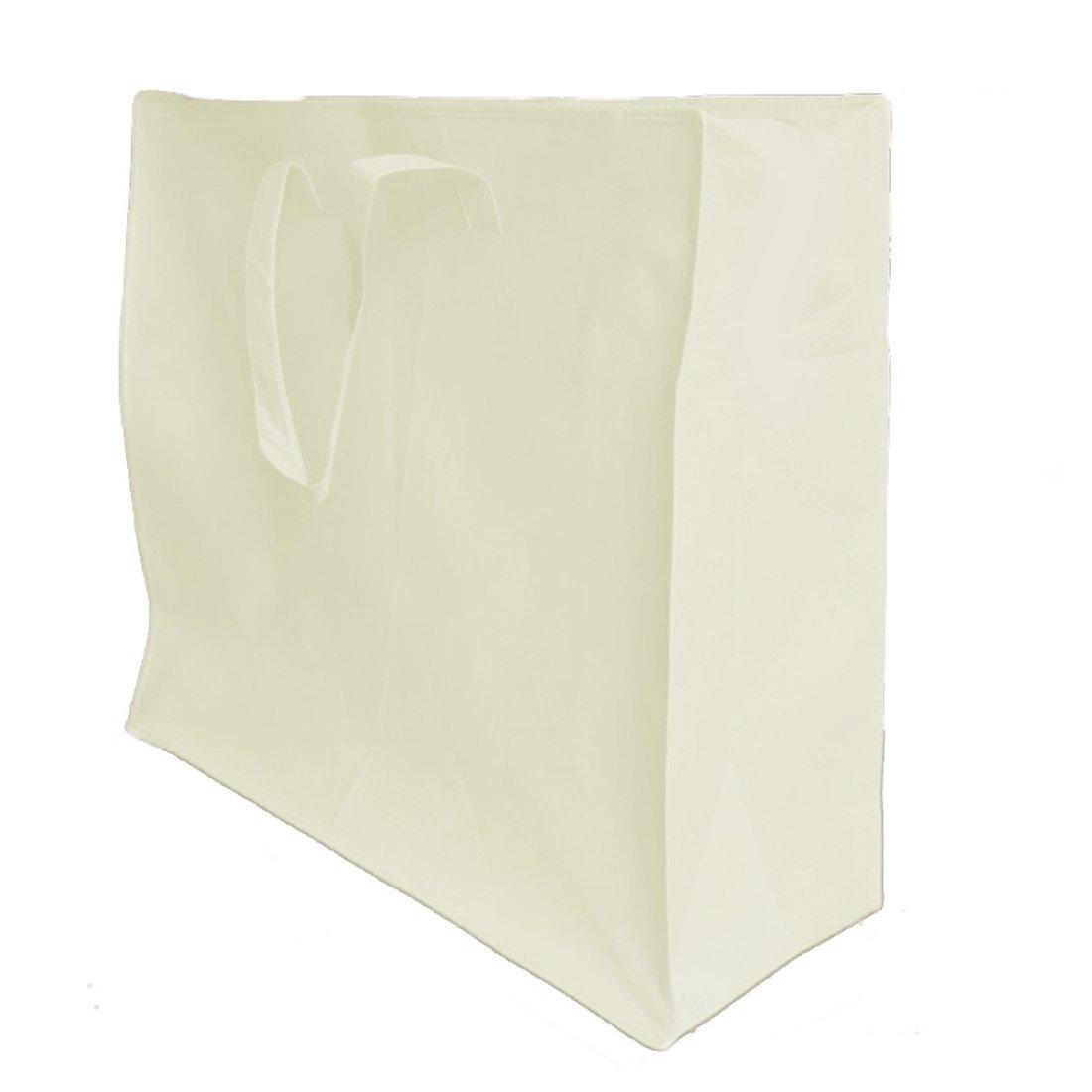 Сумка-тоут из нетканого материала, очень большая, для хранения рисунков, для школьных сумок, вместительная, сумки, студенты, 10 штук (Белый, 10 штук)