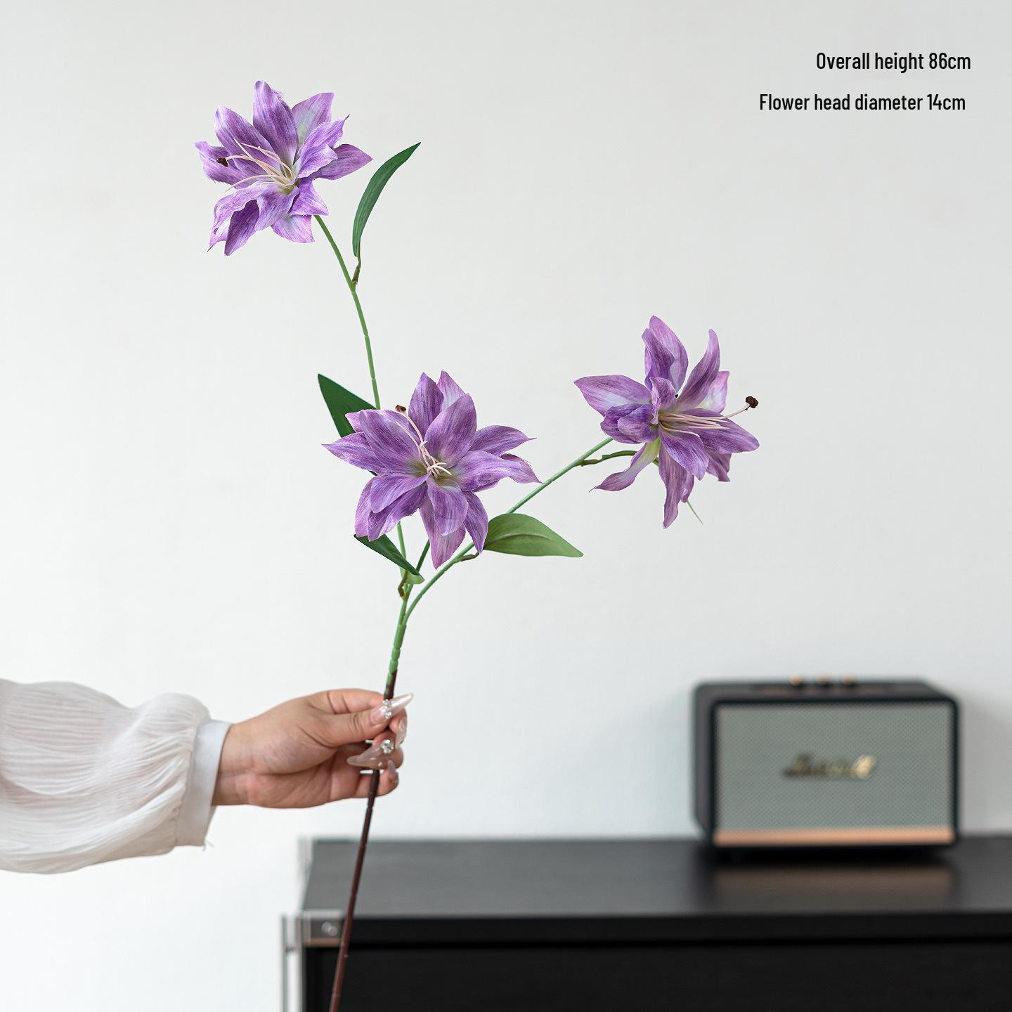 3D Printed Lily Bouquet - Oil Painting Style Fake Flowers for Home Decoration & Wedding Arrangements
3D Printed Lily Bouquet - Oil Painting Style Fake Flowers for Home Decoration & Wedding Arrangements