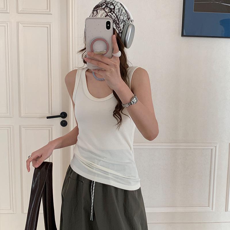Morishima Women s Silk Wool Modal Vest - Spring/Summer Wide Shoulder Anti-exposure Sports Camisole M
Morishima Women s Silk Wool Modal Vest - Spring/Summer Wide Shoulder Anti-exposure Sports Camisole M