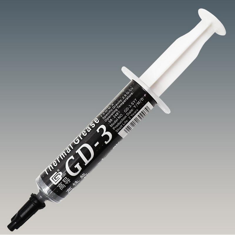 1 Piece 7.5 W/Mk 3/7/15/30G Gd-3 Thermal Paste Performance Thermal Conductive Grease Paste For Game Pc Ps5 Cpu Gpu Cooling Sy7
1 Piece 7.5 W/Mk 3/7/15/30G Gd-3 Thermal Paste Performance Thermal Conductive Grease Paste For Game Pc Ps5 Cpu Gpu Cooling Sy7