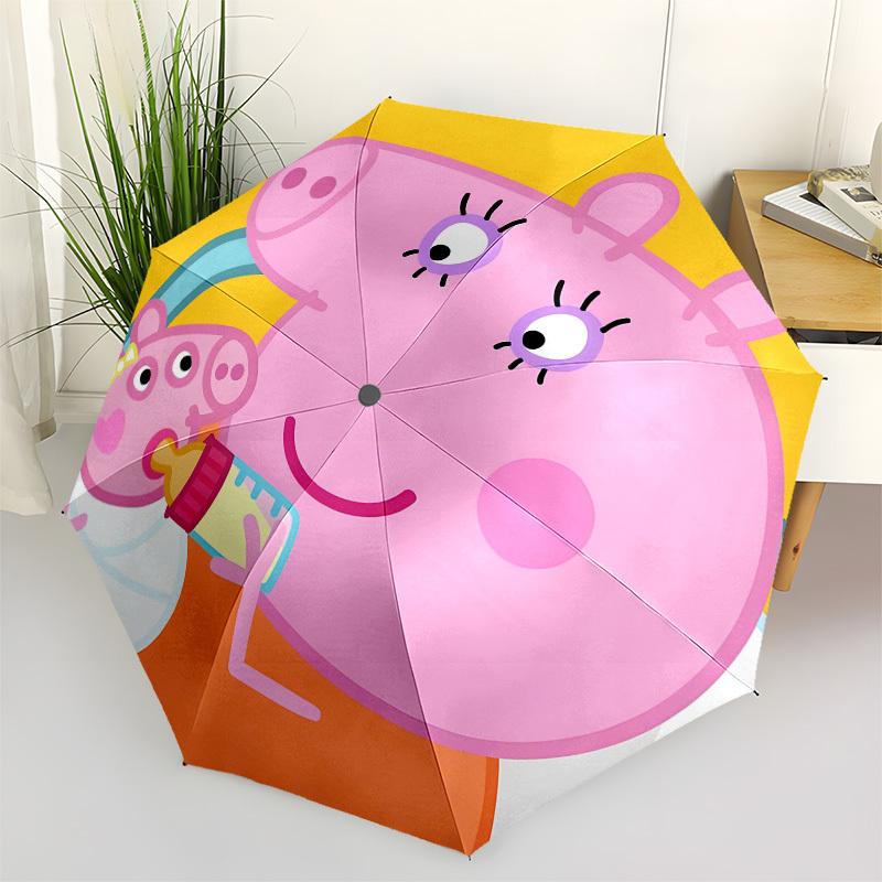 Pig family, Bottle feeding- Automatic Opening and Closing, 8-rib Structure Portable Umbrella, Suitable for Men and Women in All Seasons - Pe
Pig family, Bottle feeding- Automatic Opening and Closing, 8-rib Structure Portable Umbrella, Suitable for Men and Women in All Seasons - Pe