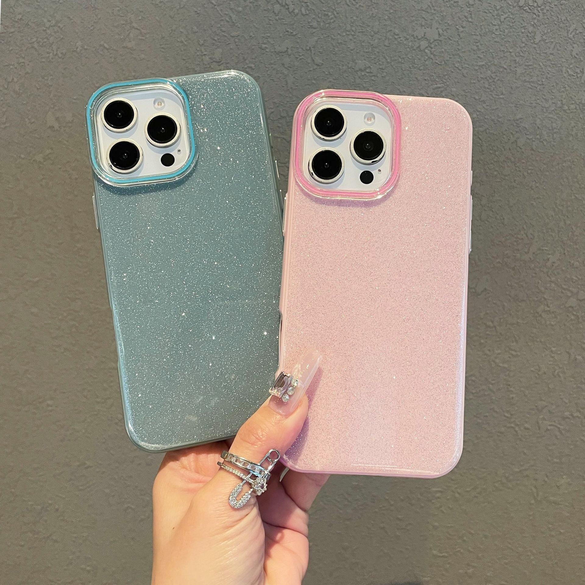 The Simple Girl s Solid Color Fine Glitter PC Case Is Suitable for The Apple 16promax Phone Case and The High-end 15pro iPhone 16promax
The Simple Girl s Solid Color Fine Glitter PC Case Is Suitable for The Apple 16promax Phone Case and The High-end 15pro iPhone 16promax