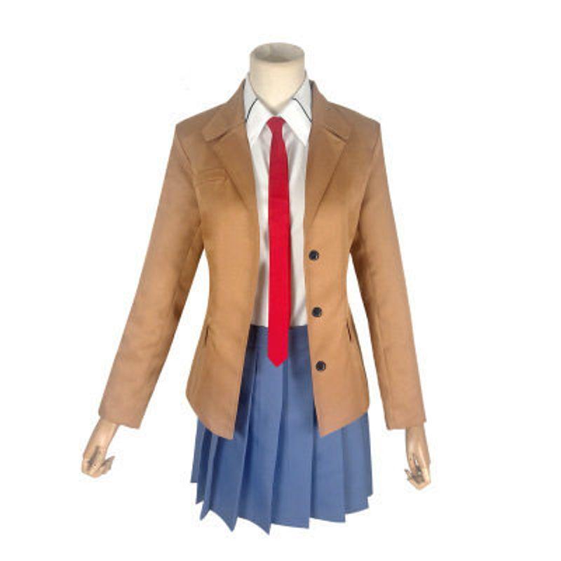 Косплей по аниме Xinbo Yuan s Youth: Мальчик-свинья не мечтает о Bunny Girl Senpai, Маи Сакурадзима, Азуса Кавацука Sakuta Tsukishiro (Shirt + Jacket + Skirt + Tie) S
Косплей по аниме Xinbo Yuan s Youth: Мальчик-свинья не мечтает о Bunny Girl Senpai, Маи Сакурадзима, Азуса Кавацука Sakuta Tsukishiro (Shirt + Jacket + Skirt + Tie) S