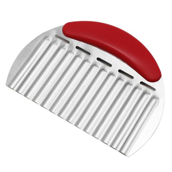 Нож для нарезки картофельных чипсов Гофрированное острое лезвие Нержавеющий Пищевой класс Удобная рукоятка Нож для нарезки с рифленым краем Эргономичная ручка Волнистый французский красный
Нож для нарезки картофельных чипсов Гофрированное острое лезвие Нержавеющий Пищевой класс Удобная рукоятка Нож для нарезки с рифленым краем Эргономичная ручка Волнистый французский красный
