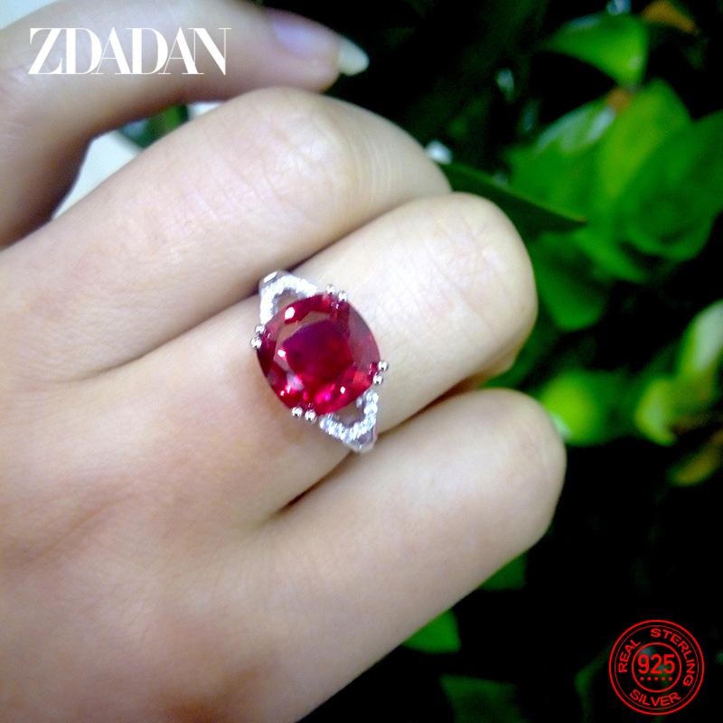 925 Sterling Silver Ruby Finger Ring For Women Fashion Wedding Jewelry Gifts 6 красный
925 Sterling Silver Ruby Finger Ring For Women Fashion Wedding Jewelry Gifts 6 красный
