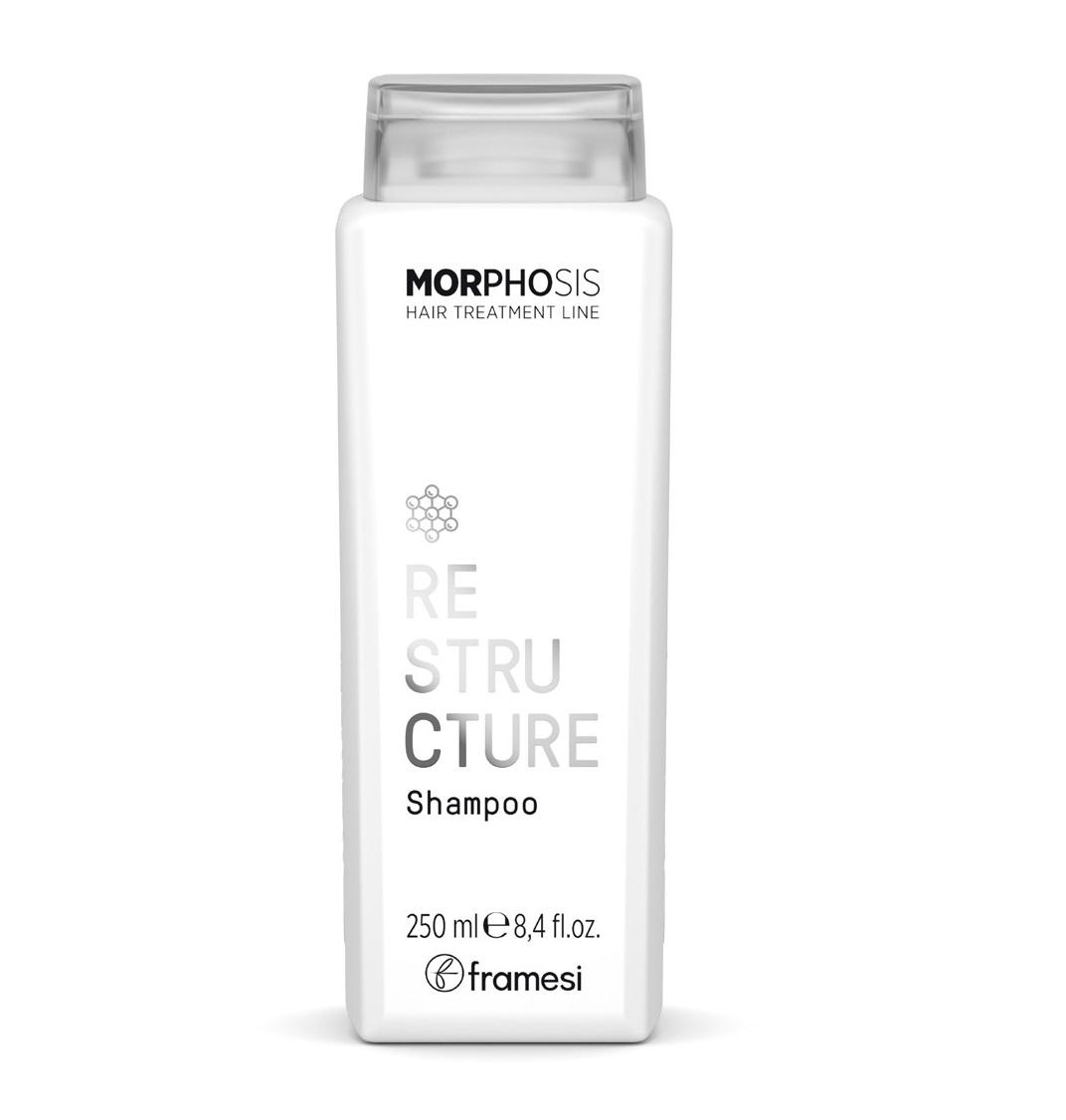 Відновлюючий шампунь для пошкодженого волосся з рисом та пептидами Morphosis Restructure Shampoo Framesi 250 мл
Відновлюючий шампунь для пошкодженого волосся з рисом та пептидами Morphosis Restructure Shampoo Framesi 250 мл