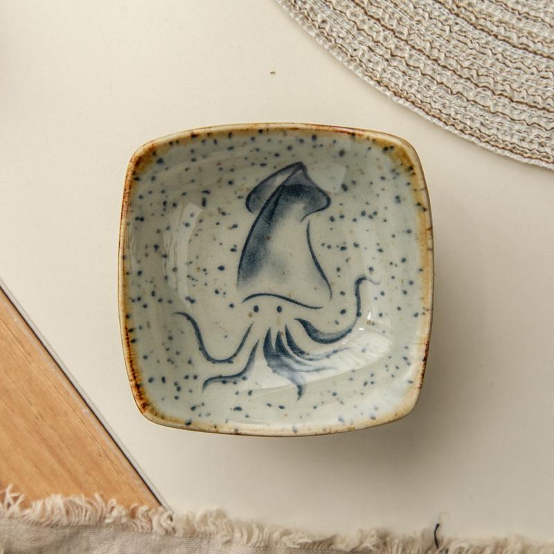 Japanese Style Ceramic Sauce Dishes Spice Plate Retro Tableware Ceramic Dipping Dishes Appetizer Fruits Sushi Plates
Japanese Style Ceramic Sauce Dishes Spice Plate Retro Tableware Ceramic Dipping Dishes Appetizer Fruits Sushi Plates