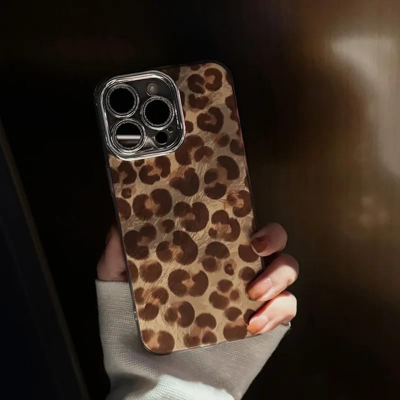 Luxury Bling Glitter Leopard Print with Lanyard Phone Case for IPhone 11 12 13 14 15 16 17 Pro Max 16 Plus Back Cover 16promax
Luxury Bling Glitter Leopard Print with Lanyard Phone Case for IPhone 11 12 13 14 15 16 17 Pro Max 16 Plus Back Cover 16promax