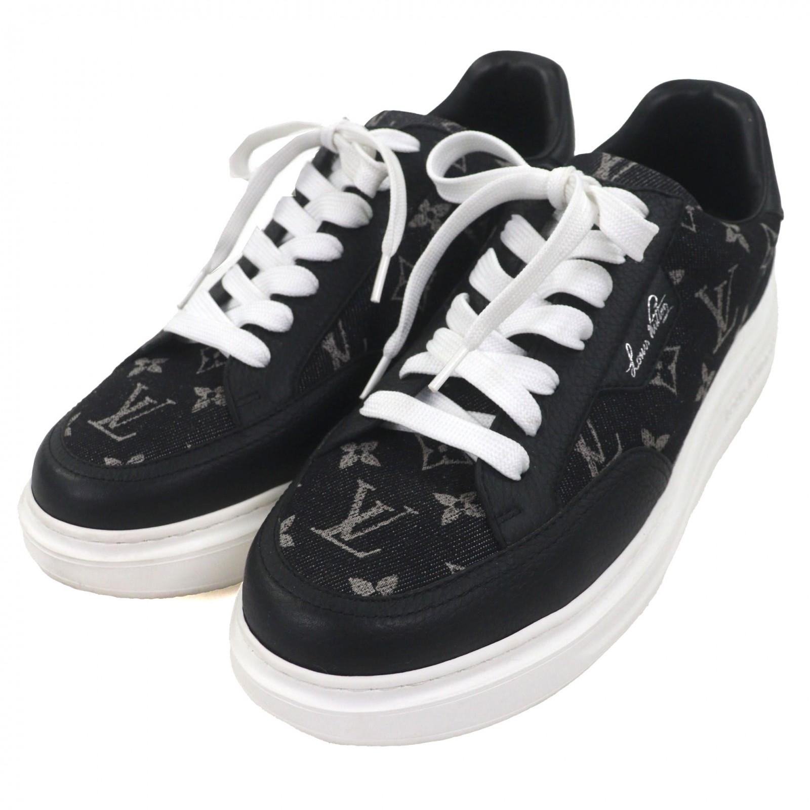 Great LOUIS VUITTON Low cut sneakers black Monogram denim mens 7 1ACQL7 Used
Great LOUIS VUITTON Low cut sneakers black Monogram denim mens 7 1ACQL7 Used