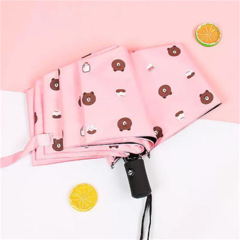 Ximengyuan Automatic Pink Bear Sun & Rain Umbrella
Ximengyuan Automatic Pink Bear Sun & Rain Umbrella