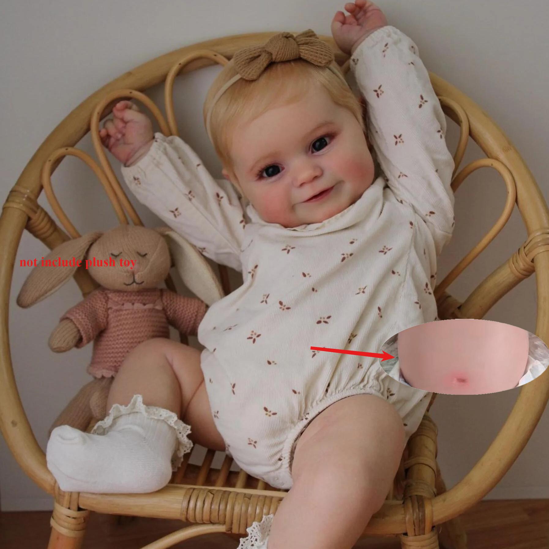 BZDOLL 50 СМ 20 дюймов 3D-раскраска Кожа Арт Реборн Бебе с Венами Полный Винил Кукла Младенец Игрушка Мэдди для Девочки Улыбающийся Малыш Реалистичный Подарок Можно Купать vinyl body doll
BZDOLL 50 СМ 20 дюймов 3D-раскраска Кожа Арт Реборн Бебе с Венами Полный Винил Кукла Младенец Игрушка Мэдди для Девочки Улыбающийся Малыш Реалистичный Подарок Можно Купать vinyl body doll