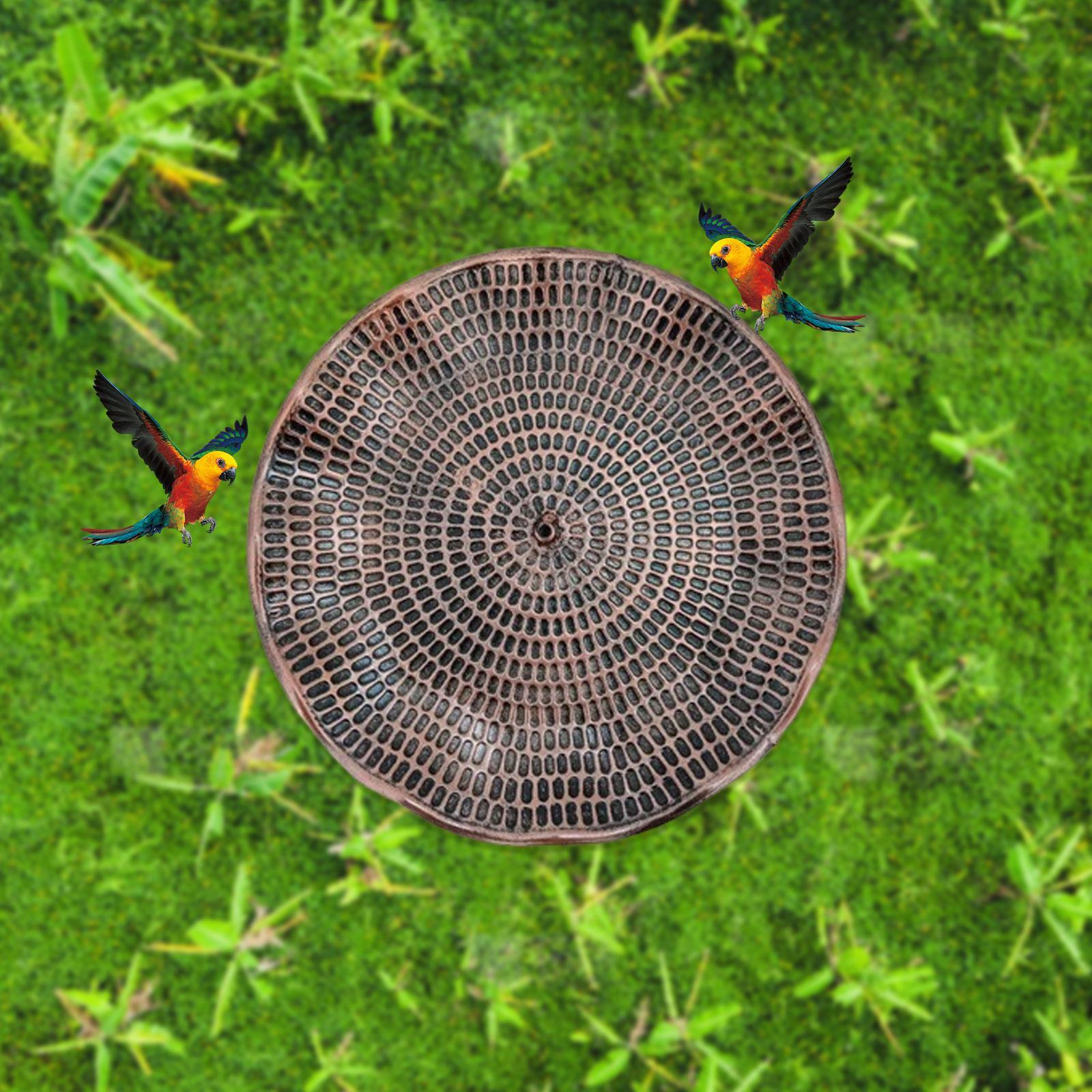 Feeder Bowl Easy to Install Multifunctional Stand Iron Bird Bath for Outdoor for Outside Courtyard Yard Flowerbed Ideal Gift
Feeder Bowl Easy to Install Multifunctional Stand Iron Bird Bath for Outdoor for Outside Courtyard Yard Flowerbed Ideal Gift