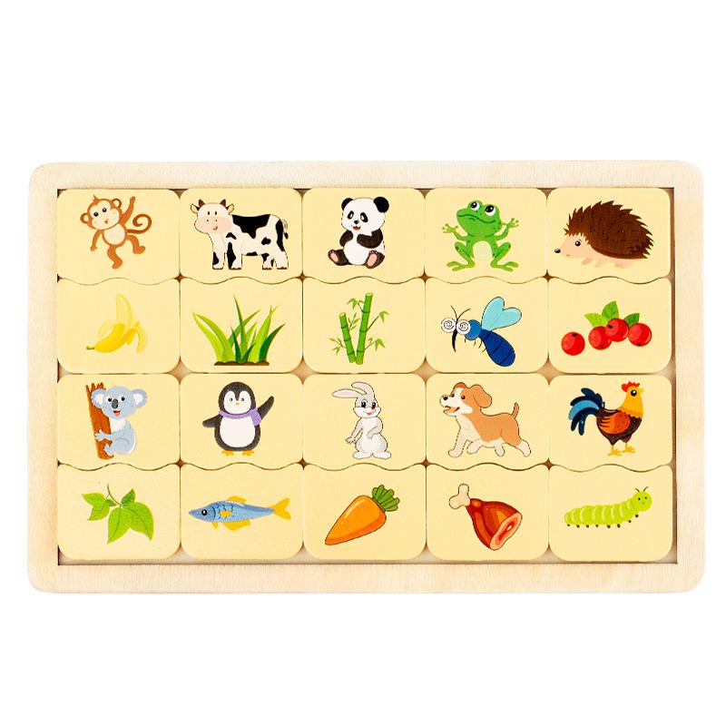 Kids Wooden Number & Animal Matching Puzzle Blocks for Early Learning
Kids Wooden Number & Animal Matching Puzzle Blocks for Early Learning