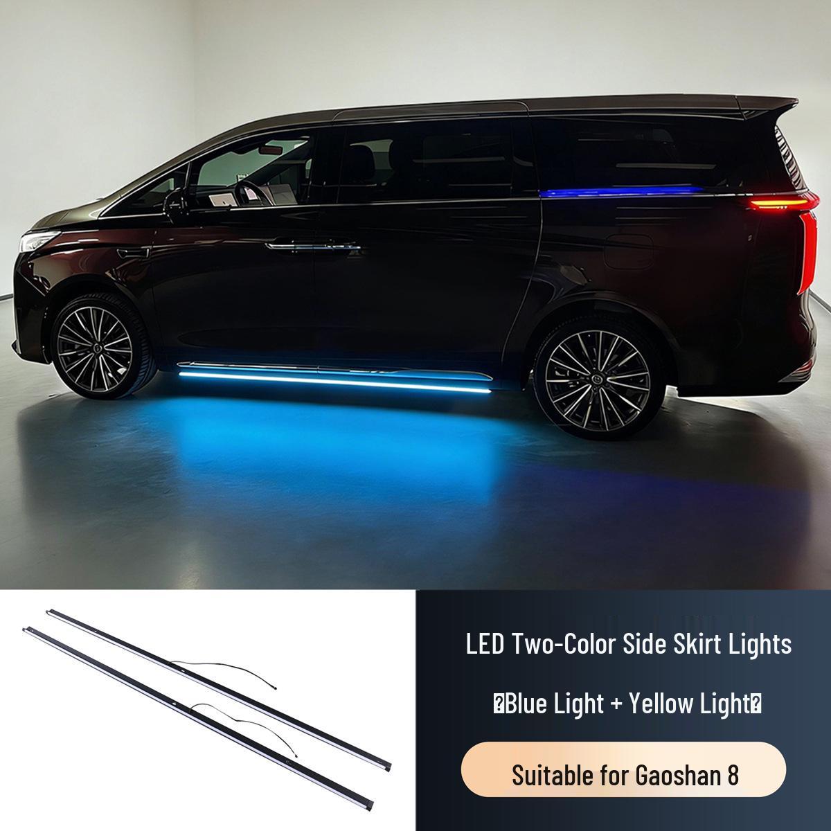 High Brightness Waterproof LED Side Skirt Lights for Cars - Flowing Turn Signals & Decorative Exterior Parts
High Brightness Waterproof LED Side Skirt Lights for Cars - Flowing Turn Signals & Decorative Exterior Parts