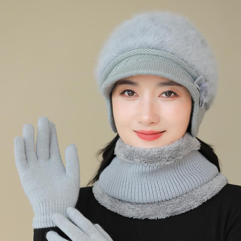 Thick Warm Hat Winter Hat Middle Aged and Elderly Mother Old Lady Knitted Cotton Hat Grandma Rabbit Wool Hat one size
Thick Warm Hat Winter Hat Middle Aged and Elderly Mother Old Lady Knitted Cotton Hat Grandma Rabbit Wool Hat one size