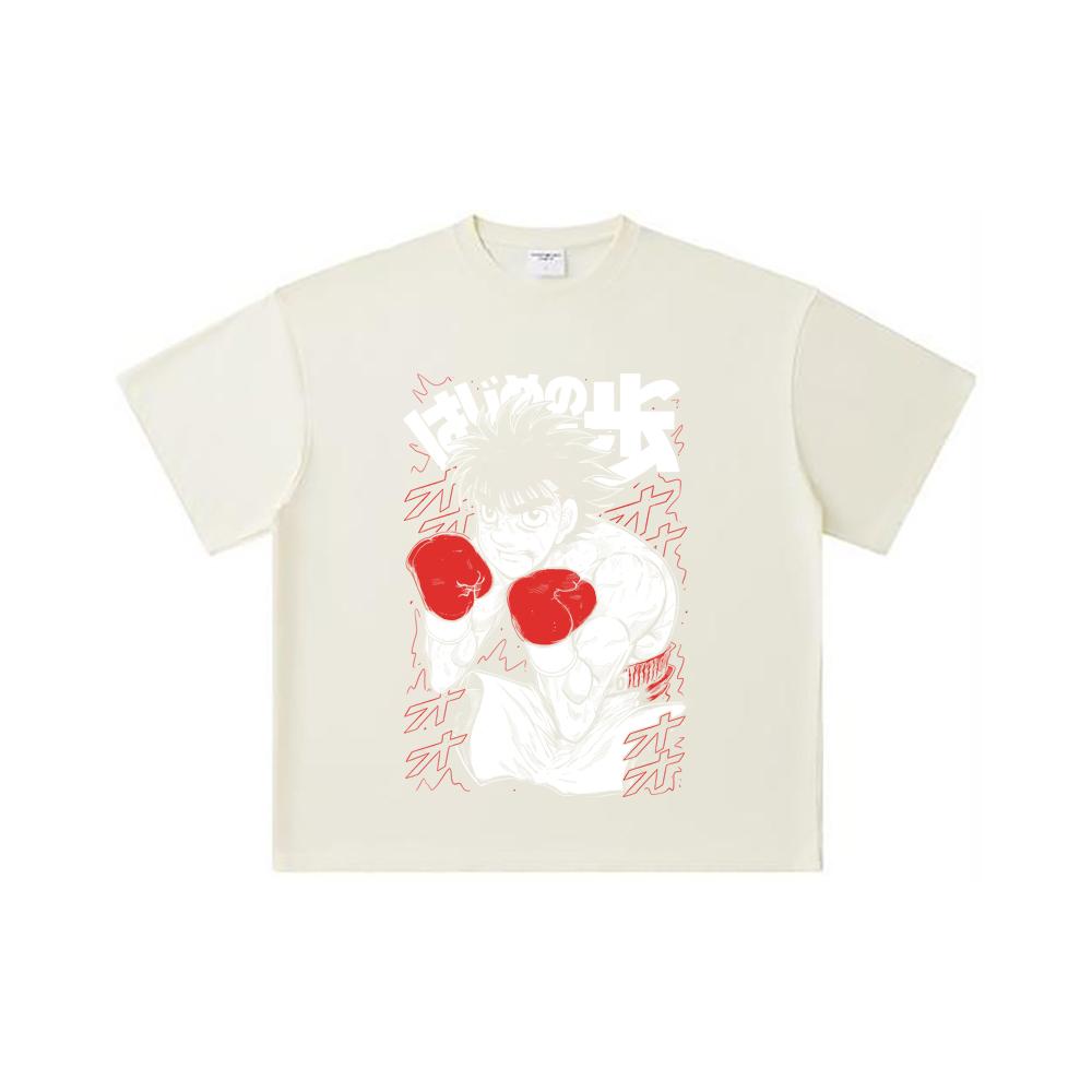 260 GSM Double Yarn 32 Count 100% Cotton Hajime no Ippo V1 Ippo Print Unisex Heavy Cotton T Shirt S абрикосовый
260 GSM Double Yarn 32 Count 100% Cotton Hajime no Ippo V1 Ippo Print Unisex Heavy Cotton T Shirt S абрикосовый