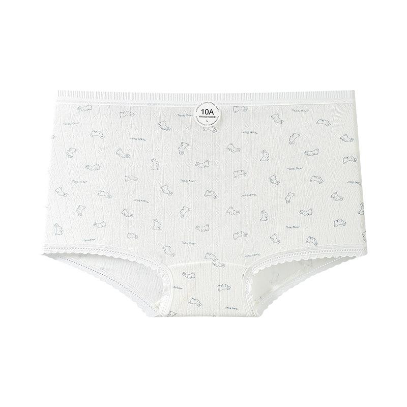 Ladies Summer Printed Pure Cotton 10A Antibacterial Cotton Crotch Breathable and Elastic Hip Hugging Briefs M
Ladies Summer Printed Pure Cotton 10A Antibacterial Cotton Crotch Breathable and Elastic Hip Hugging Briefs M