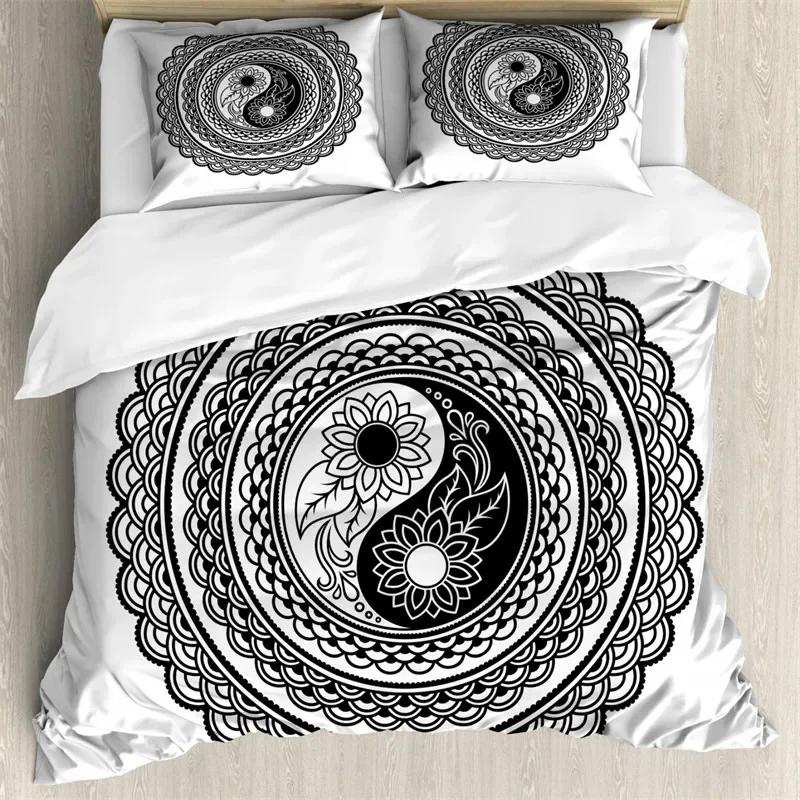 Пододеяльник Инь Ян в китайском стиле с узором сплетен, постельный комплект размера кинг для детей, мальчиков, девочек, богемный психоделический арт, чехол для одеяла EU Single(135x200cm)
Пододеяльник Инь Ян в китайском стиле с узором сплетен, постельный комплект размера кинг для детей, мальчиков, девочек, богемный психоделический арт, чехол для одеяла EU Single(135x200cm)