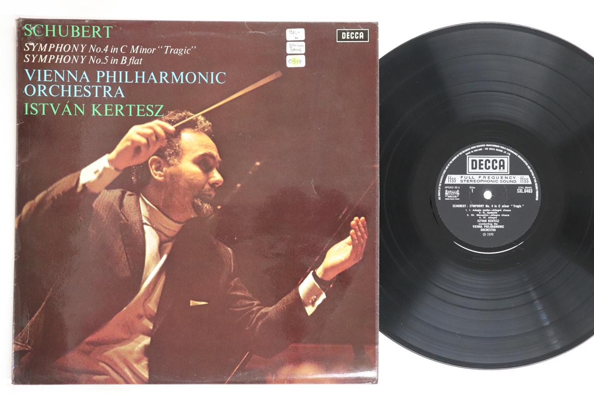 LP Record ISTVAN KERTESZ, VIENNA PHILHARMONIC - Schubert Symphony No4 In C Minor Tr SXL6483 DECCA 1971 UK Classical Used
LP Record ISTVAN KERTESZ, VIENNA PHILHARMONIC - Schubert Symphony No4 In C Minor Tr SXL6483 DECCA 1971 UK Classical Used