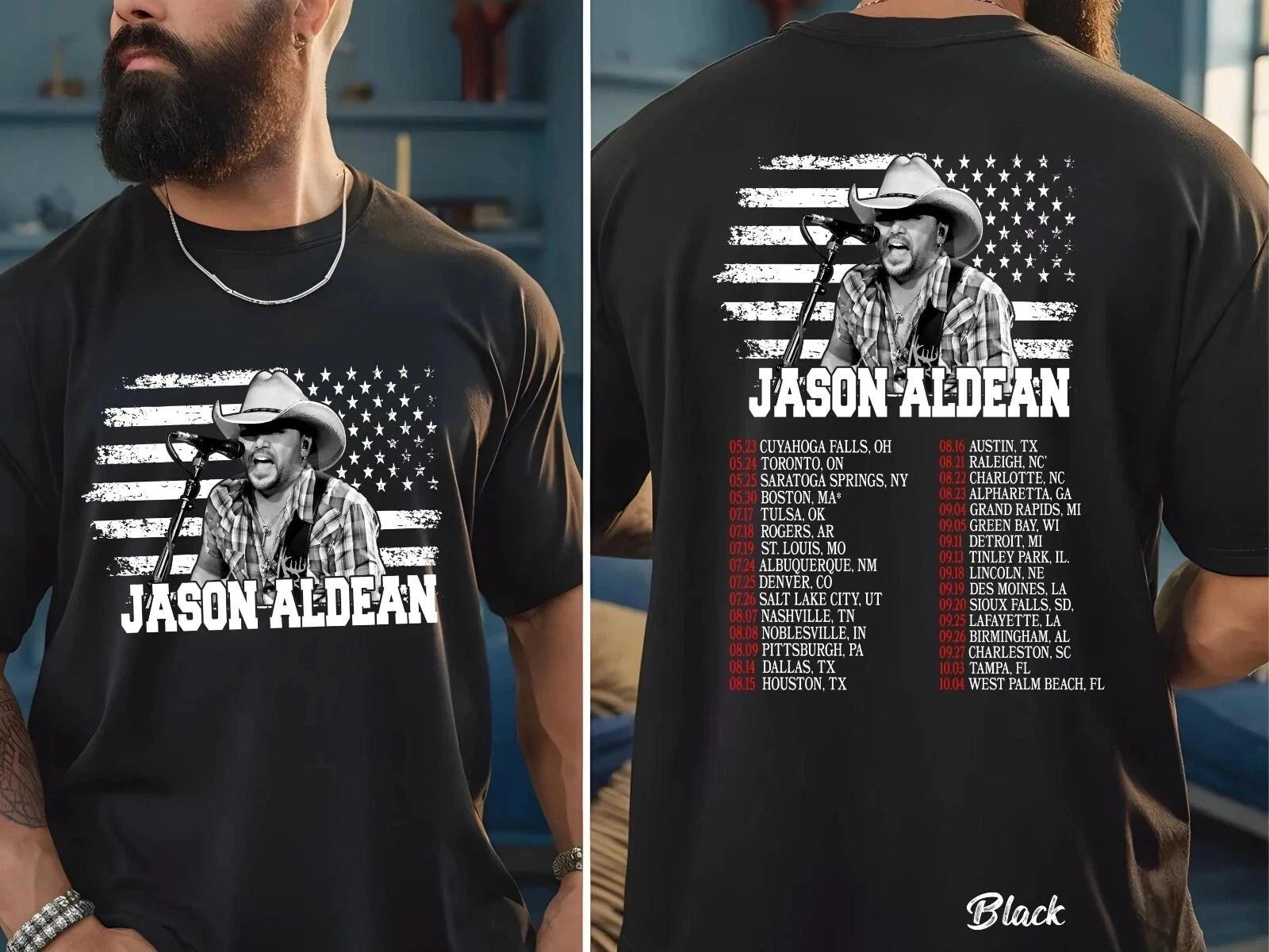 Jason Aldean Full Throttle Tour 2025 Two Sided T-Shirt, Size S-5XL L
Jason Aldean Full Throttle Tour 2025 Two Sided T-Shirt, Size S-5XL L