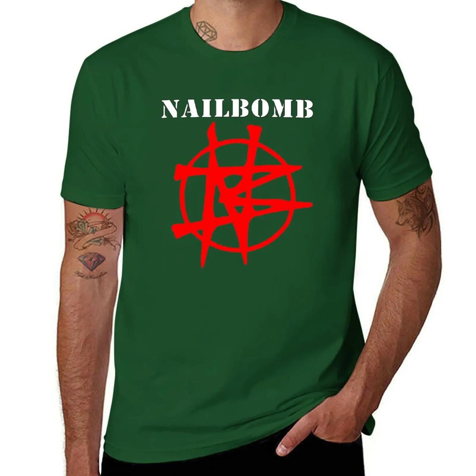 Nailbomb Band Logo TShirt anime t shirts man clothes graphic t shirts anime Tshirts for men cotton 4XL
Nailbomb Band Logo TShirt anime t shirts man clothes graphic t shirts anime Tshirts for men cotton 4XL