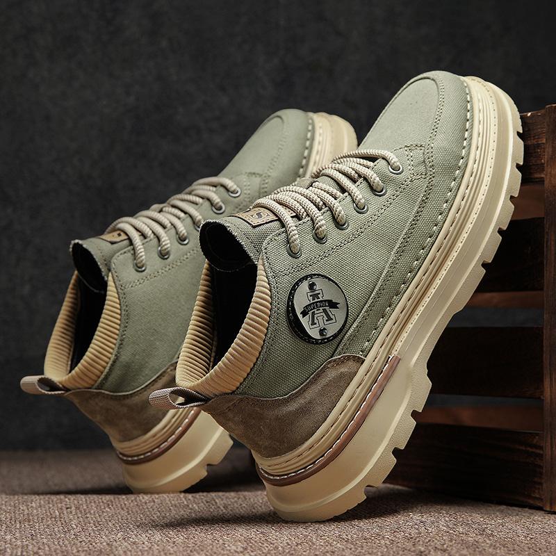 High-top shoes autumn spring and autumn black inner height-increasing Martin boots medium-top lightweight mountaineering casual shoes 39
High-top shoes autumn spring and autumn black inner height-increasing Martin boots medium-top lightweight mountaineering casual shoes 39