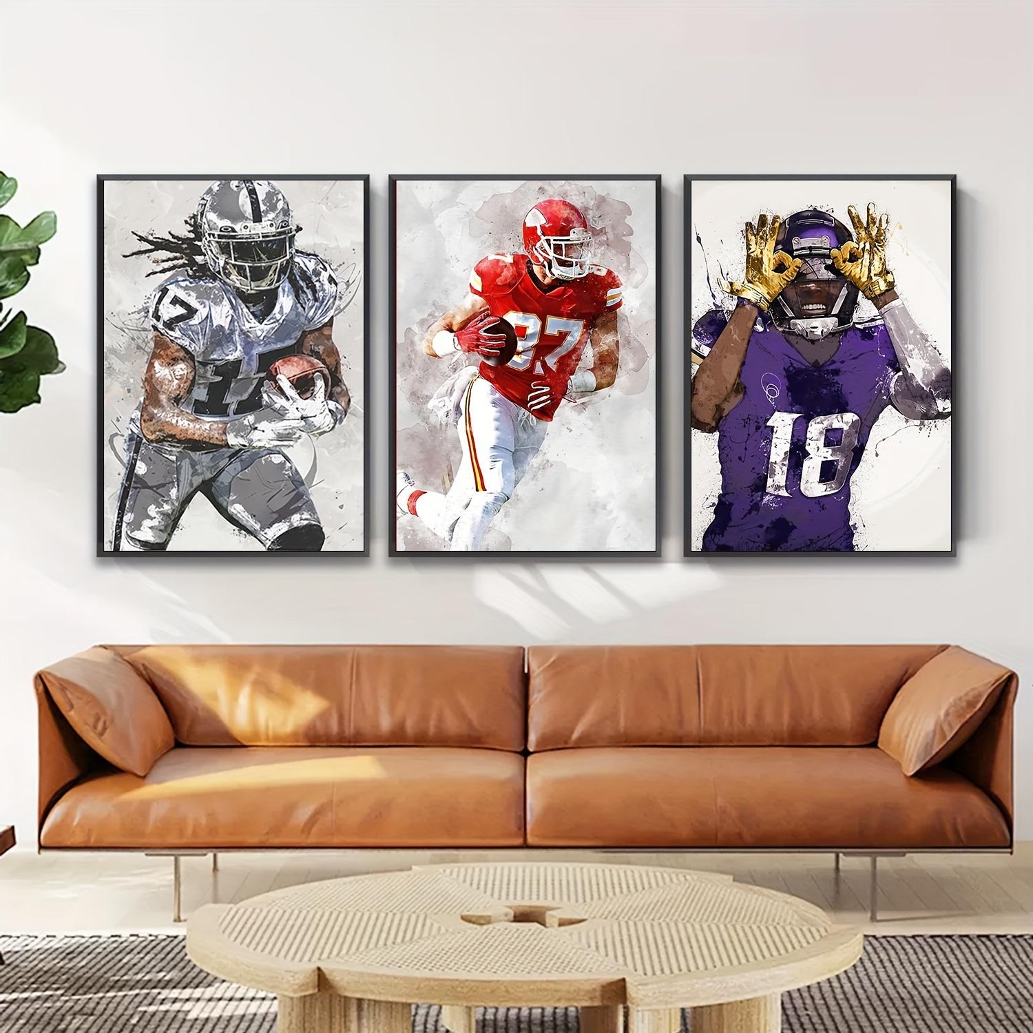 American Football Player Star Sport Wall Art Canvas Painting Rugby Minimalist Posters And Prints Living Room Playroom Decor 20x30cm No Framed
American Football Player Star Sport Wall Art Canvas Painting Rugby Minimalist Posters And Prints Living Room Playroom Decor 20x30cm No Framed