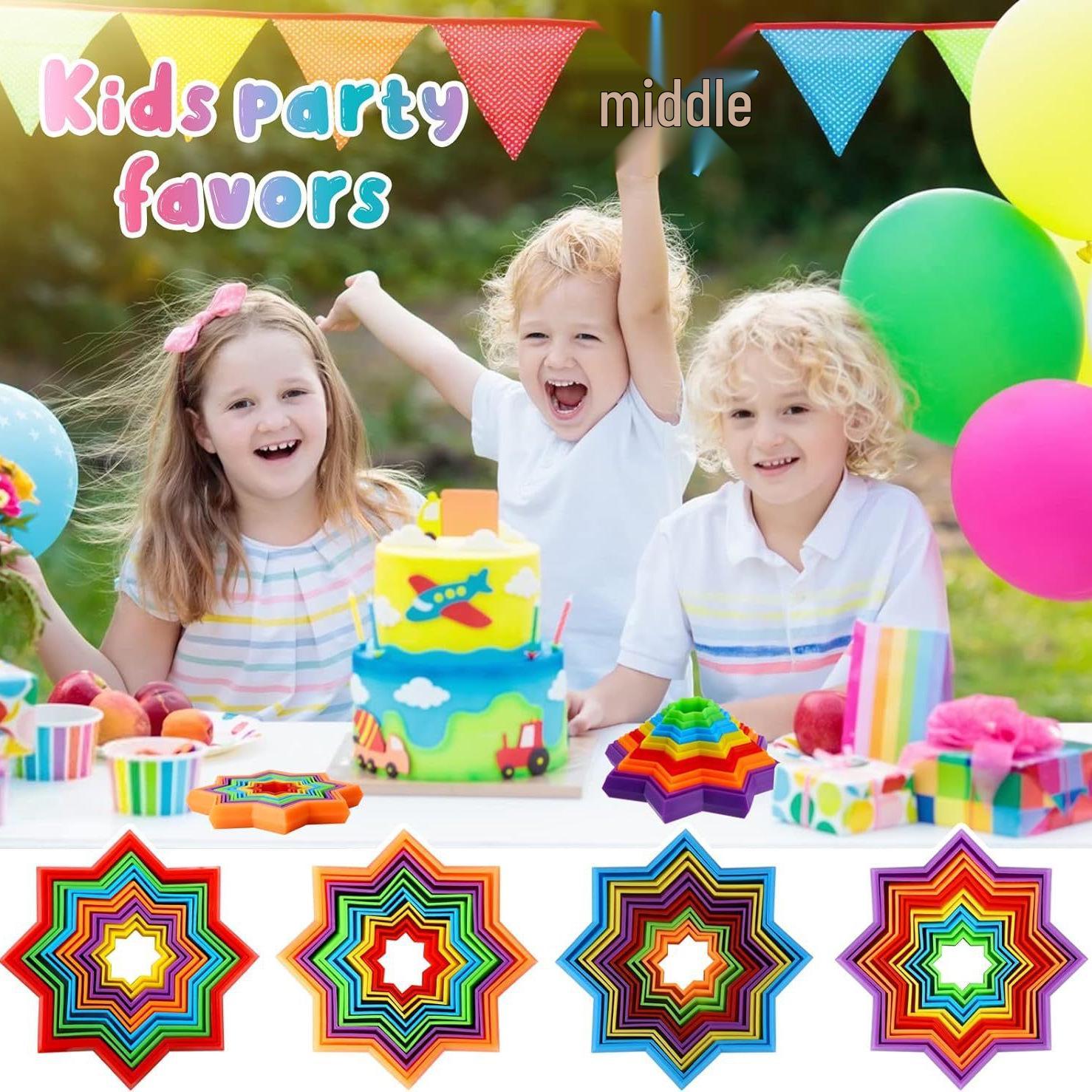 3D Carrot Tower Spiral Octagram Magic Star Stacking Toy - Educational Three-Dimensional Toy for Kids
3D Carrot Tower Spiral Octagram Magic Star Stacking Toy - Educational Three-Dimensional Toy for Kids