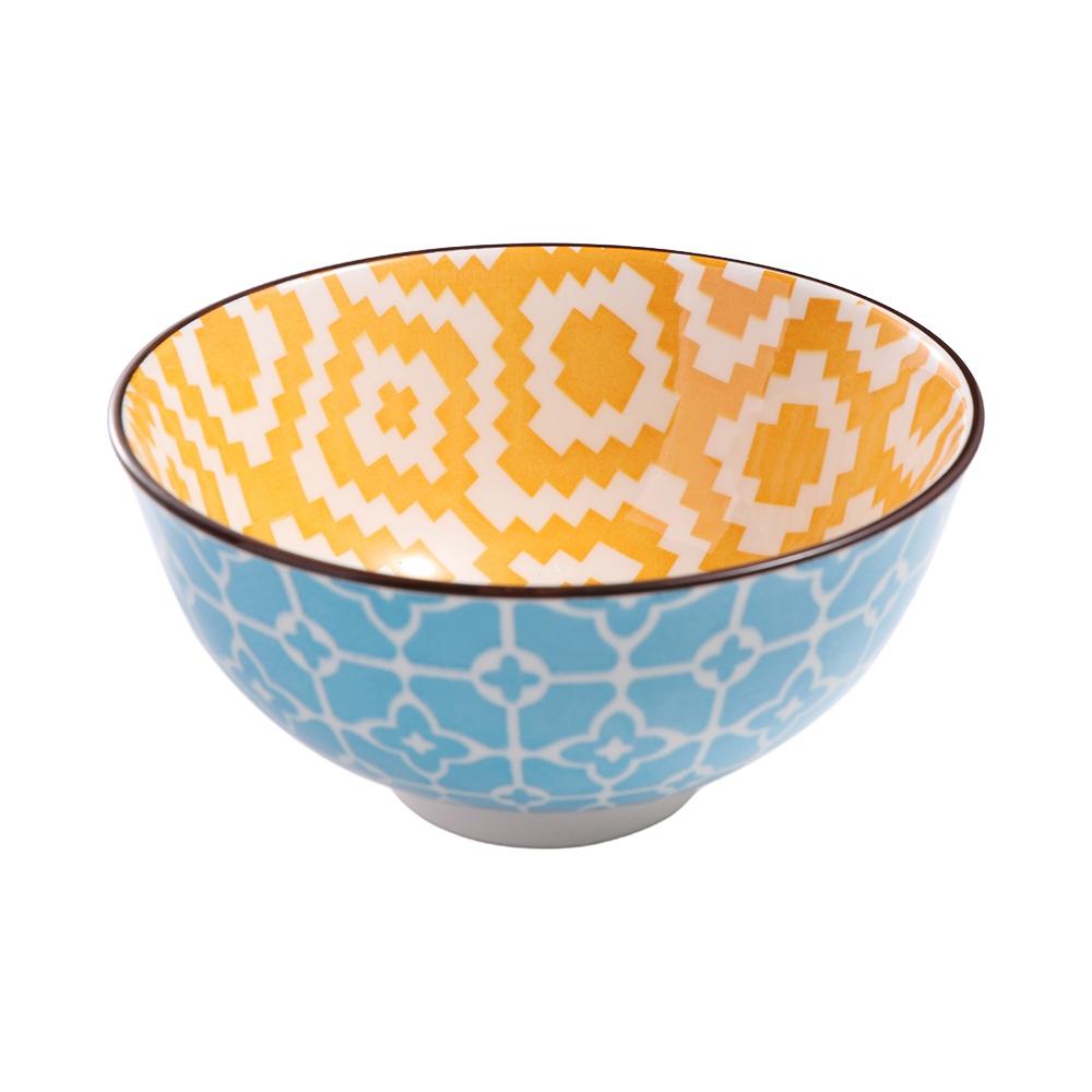 Underglaze Bohemian Rice Bowl Round Noodle Bowl Colored Dipping Bowls Condiments Random 1pc
Underglaze Bohemian Rice Bowl Round Noodle Bowl Colored Dipping Bowls Condiments Random 1pc