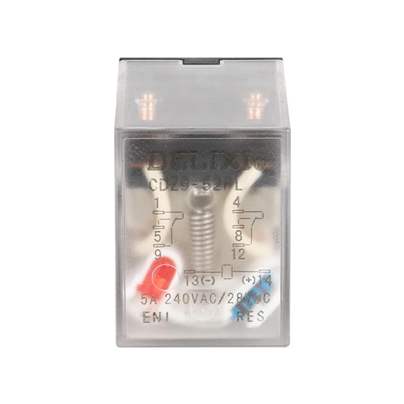 Delixi CDZ9-52P Intermediate Relay CN plug (adapter included)
Delixi CDZ9-52P Intermediate Relay CN plug (adapter included)