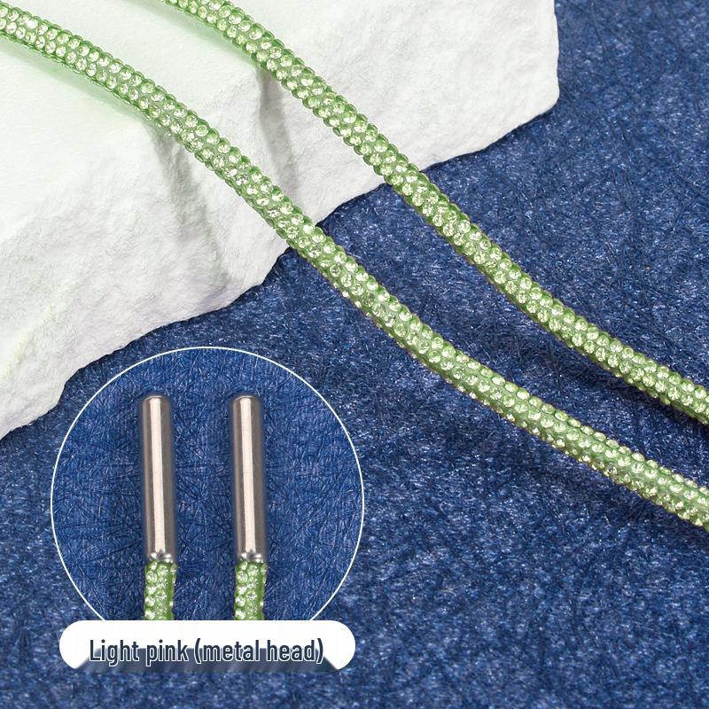 Трендові білі шнурки з кристалами для взуття, капелюхів та одягу 60 cm
Трендові білі шнурки з кристалами для взуття, капелюхів та одягу 60 cm