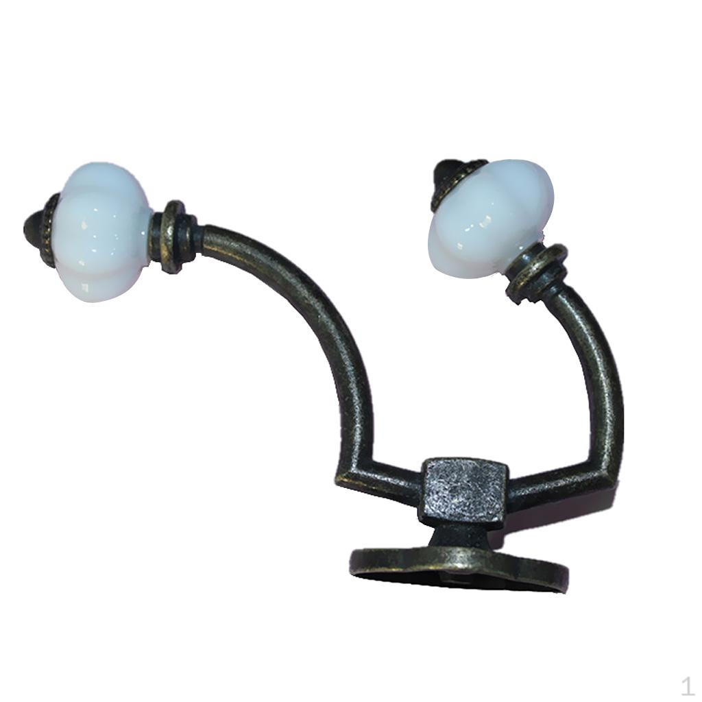 Imitation Ceramic Double Heads Coat Towel Robe Door Wall Closet Hook Hanger
Imitation Ceramic Double Heads Coat Towel Robe Door Wall Closet Hook Hanger