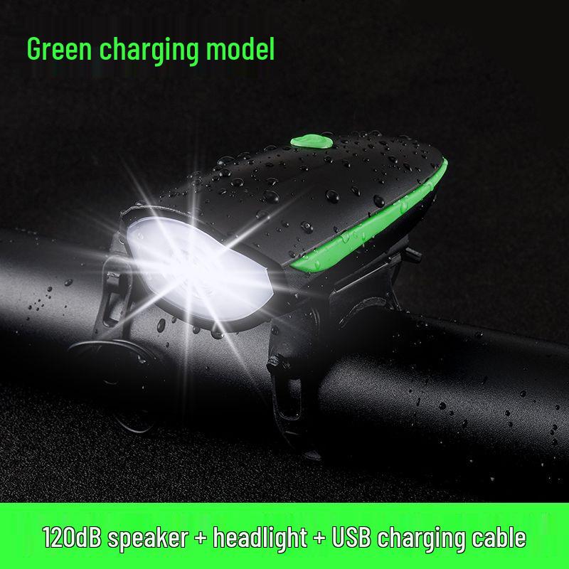 Перезаряжаемый через USB велосипедный гудок и фара - Водонепроницаемый многофункциональный велосипедный фонарь для ночной езды
Перезаряжаемый через USB велосипедный гудок и фара - Водонепроницаемый многофункциональный велосипедный фонарь для ночной езды