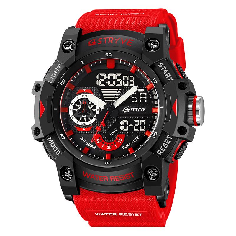 Men s Watch Fashion Trend Outdoor Multi functional Sports Watch Waterproof Night Light Calendar Student Electronic Watch
Men s Watch Fashion Trend Outdoor Multi functional Sports Watch Waterproof Night Light Calendar Student Electronic Watch