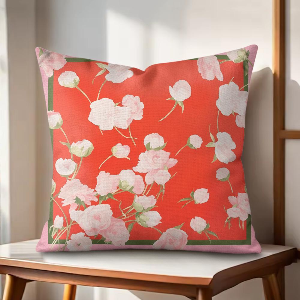 Pink retro flowers Cushion Cover Natural Linen Organic Fabric DoubleSided Printing Couch Pillow Covers Home Decor 30x30cm
Pink retro flowers Cushion Cover Natural Linen Organic Fabric DoubleSided Printing Couch Pillow Covers Home Decor 30x30cm