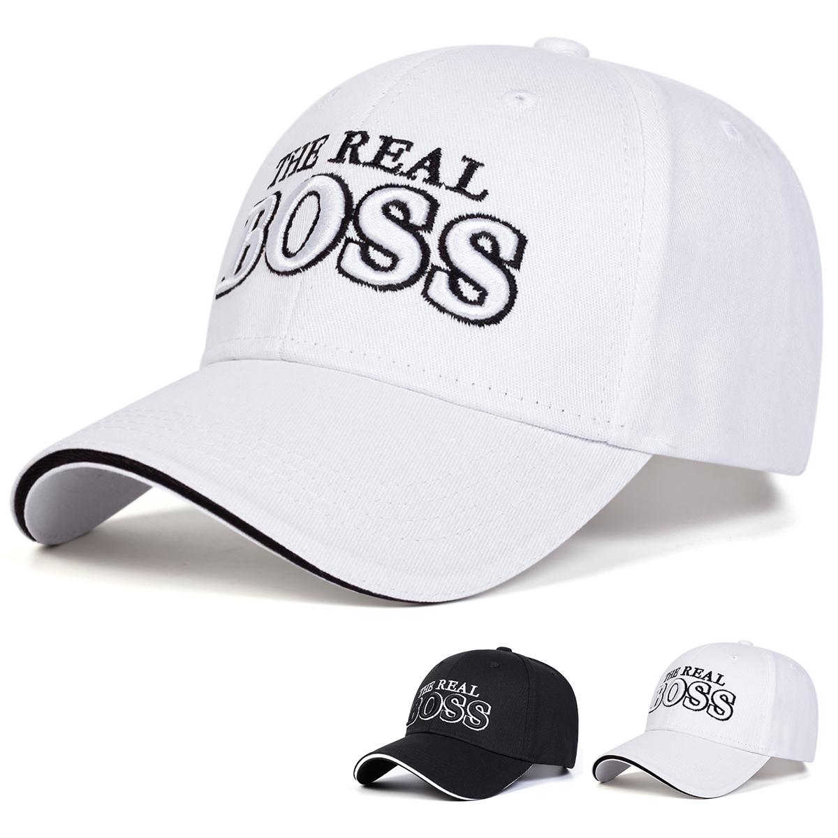 Unisex THE REAL BOSS Letter Embroidery Baseball Caps Spring Autumn Outdoor Adjustable Casual Hats Dad Hat Sunscreen Hat білий
Unisex THE REAL BOSS Letter Embroidery Baseball Caps Spring Autumn Outdoor Adjustable Casual Hats Dad Hat Sunscreen Hat білий