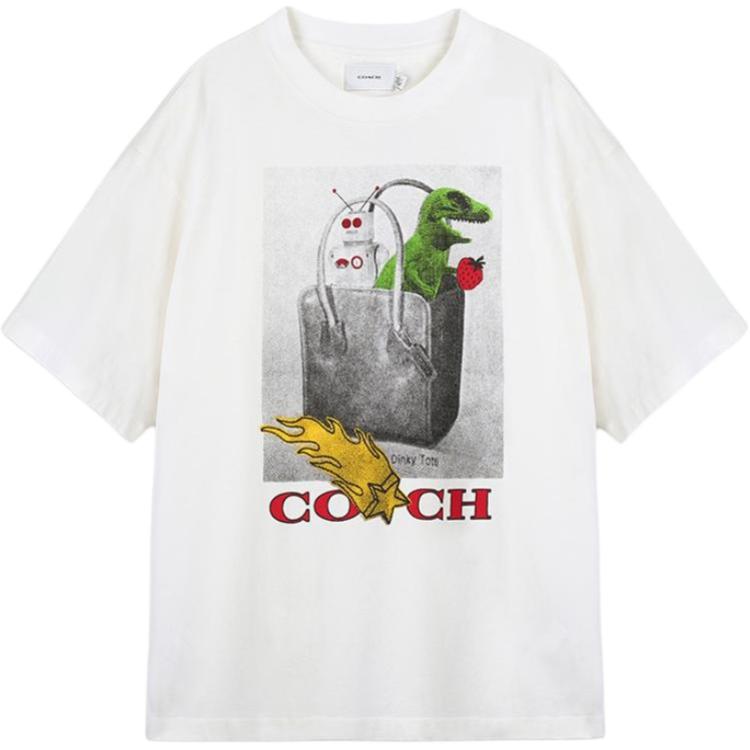Coach SS25 Collage Pattern Casual T-Shirt Men Tops White CZ073-WHT L
Coach SS25 Collage Pattern Casual T-Shirt Men Tops White CZ073-WHT L
