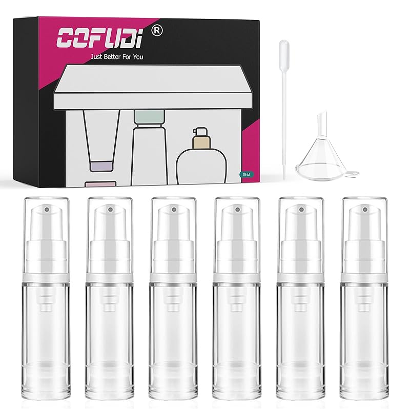 vacuum bottle 5ml 6 pieces pump bottle transparent vacuum emulsion bottle pump type Airless push bottle travel bottle small bottles refill container
vacuum bottle 5ml 6 pieces pump bottle transparent vacuum emulsion bottle pump type Airless push bottle travel bottle small bottles refill container