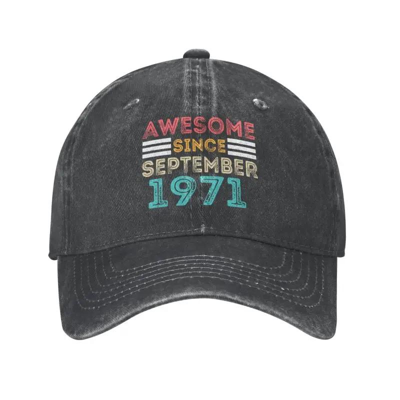 Классический хлопок Awesome с сентября 1971 года бейсболка женская мужская дышащая 52-й день рождения 52 года подарок папе шляпа производительность Adjustable
Классический хлопок Awesome с сентября 1971 года бейсболка женская мужская дышащая 52-й день рождения 52 года подарок папе шляпа производительность Adjustable