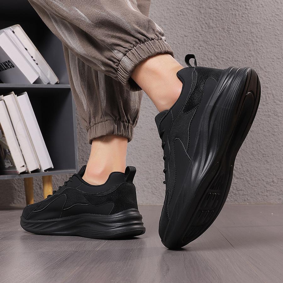 Full sports shoes couple new mesh breathable casual running shoes leather work shoes large size 35 чёрный
Full sports shoes couple new mesh breathable casual running shoes leather work shoes large size 35 чёрный