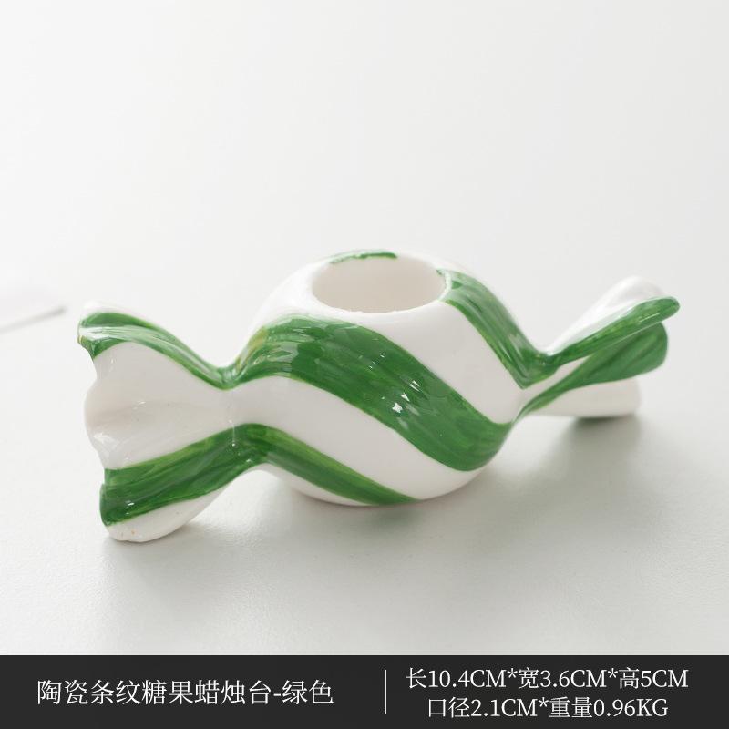 Home Decor Candle Holder Ceramic Xmas Candy Tealight Striped Porcelain Candlestick Creative Dinner Party New Year Desktop Gift
Home Decor Candle Holder Ceramic Xmas Candy Tealight Striped Porcelain Candlestick Creative Dinner Party New Year Desktop Gift