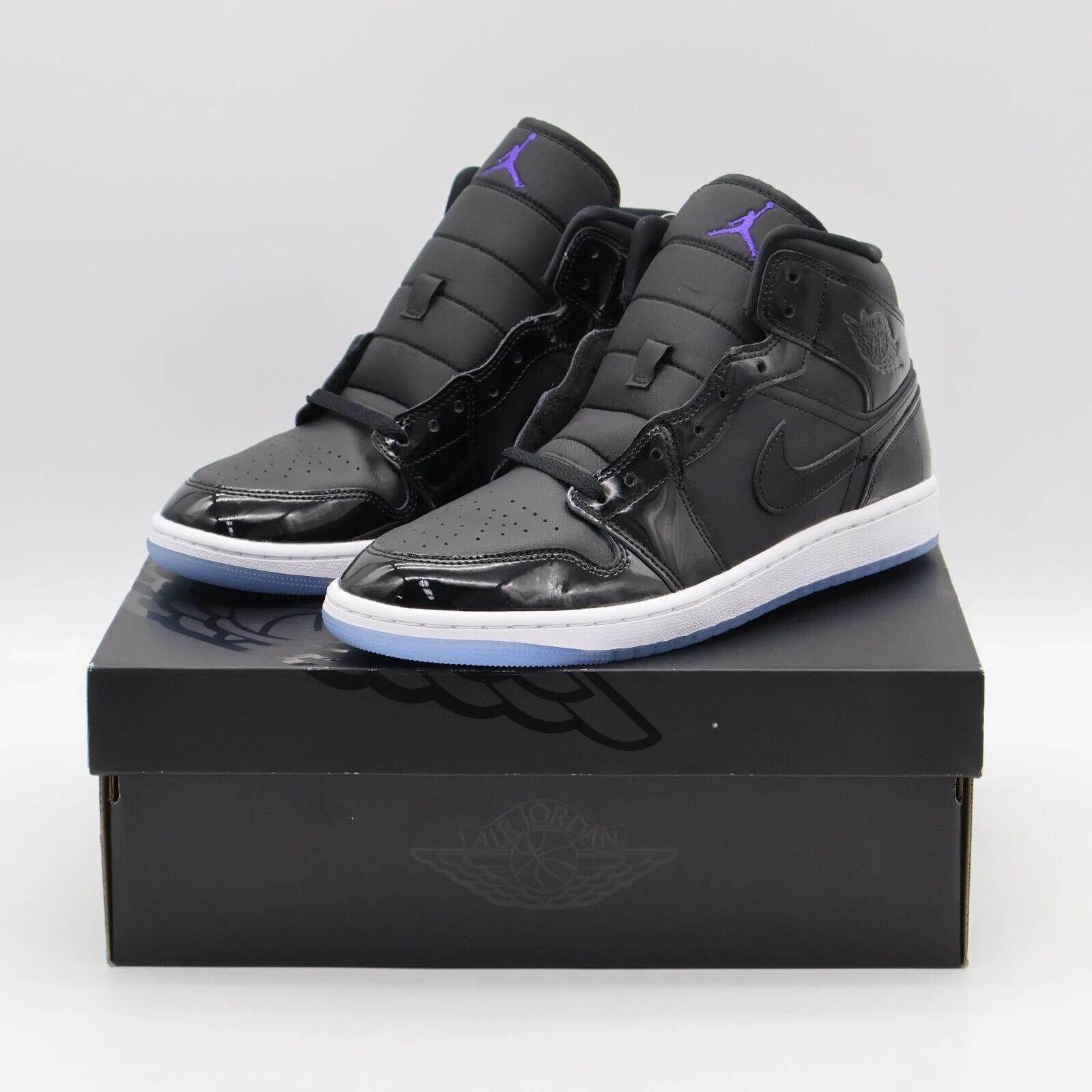 DV1308-004 Nike Air Jordan 1 Mid Space Jam Чорний Темно-Фіолетовий Білий (Чоловічі) US 10.5
DV1308-004 Nike Air Jordan 1 Mid Space Jam Чорний Темно-Фіолетовий Білий (Чоловічі) US 10.5