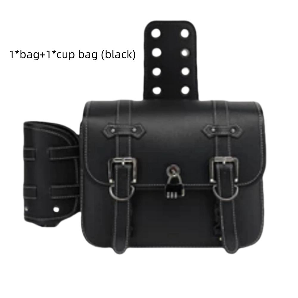 1 Pair Waterproof Motorcycle Bag Large Capacity Motorcycle Side Bag Saddle Bag Outdoor Riding 1*bag+1*cup bag (black)
1 Pair Waterproof Motorcycle Bag Large Capacity Motorcycle Side Bag Saddle Bag Outdoor Riding 1*bag+1*cup bag (black)