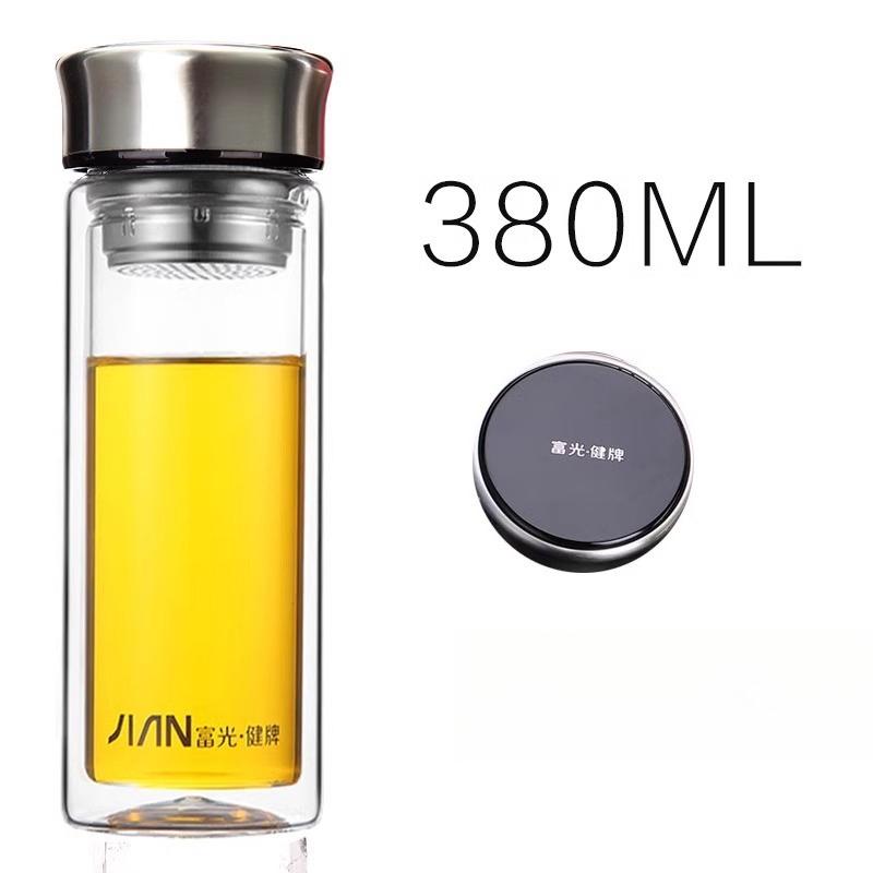 Glass Double-layer portable water cup Men s and women s high-grade large-capacity heat-resistant thermal insulation tea cup
Glass Double-layer portable water cup Men s and women s high-grade large-capacity heat-resistant thermal insulation tea cup