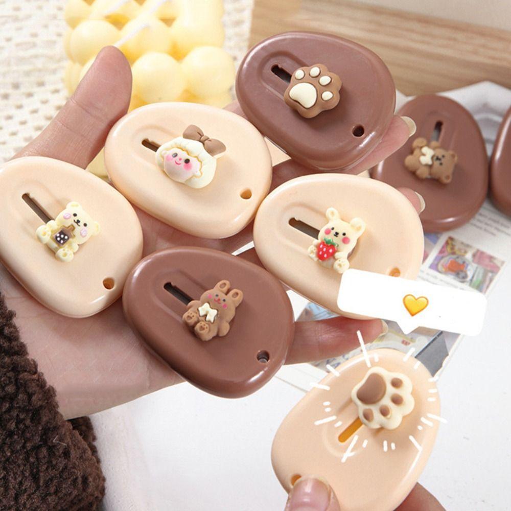 Bear Cute Paper Cutting Knife Portable Cat Paw Utility Knife Office Stationery brown-bowknot rabbit
Bear Cute Paper Cutting Knife Portable Cat Paw Utility Knife Office Stationery brown-bowknot rabbit