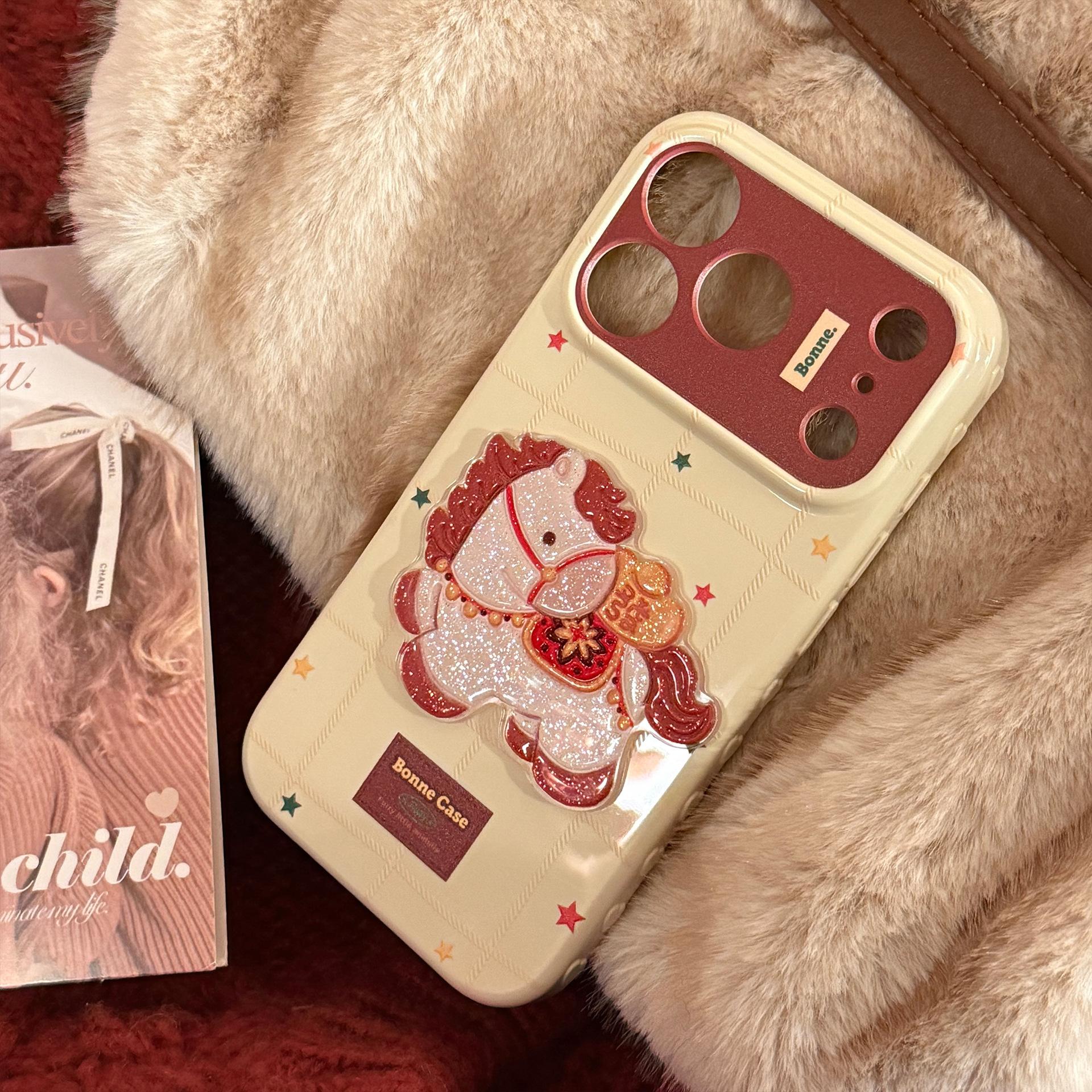 Підходить для IPhone 17 Pro Max та IPhone 16 у Рік Коня - Новорічний Блискучий Мультяшний М який Чохол Захисна Накладка iphone 11
Підходить для IPhone 17 Pro Max та IPhone 16 у Рік Коня - Новорічний Блискучий Мультяшний М який Чохол Захисна Накладка iphone 11