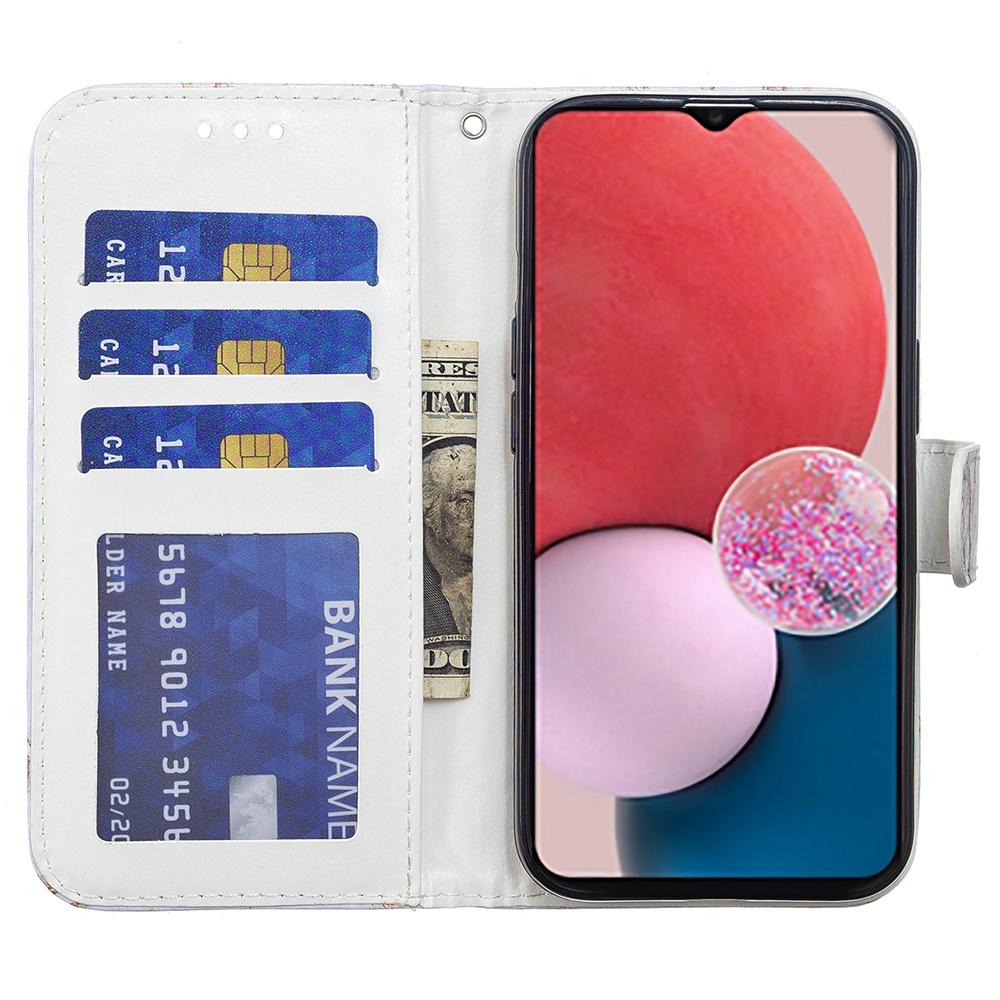 For Samsung Galaxy A13 4G Pattern Printing PU Leather Wallet Horizontal Stand Folio Cover with Wrist Strap Wolf
For Samsung Galaxy A13 4G Pattern Printing PU Leather Wallet Horizontal Stand Folio Cover with Wrist Strap Wolf