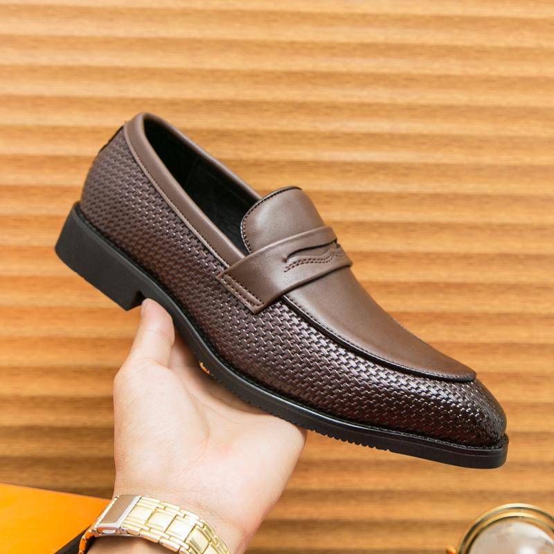 Мужские лоферы большого размера мужская повседневная кожаная обувь модный тренд деловые туфли для платья обувь для жениха на свадьбу 46
Мужские лоферы большого размера мужская повседневная кожаная обувь модный тренд деловые туфли для платья обувь для жениха на свадьбу 46
