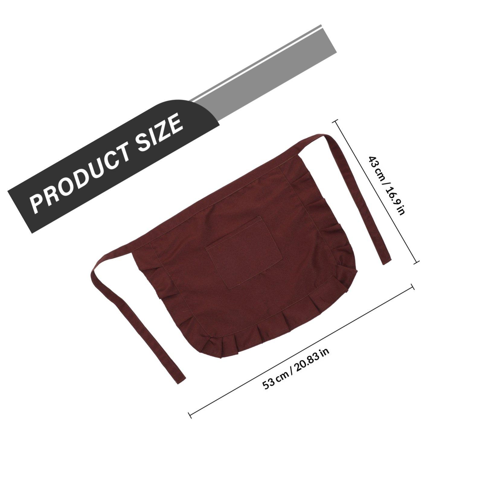1Pcs Chic Half Apron Oil-Resistant Kitchen Apron with Storage Pockets Comfortable Fit for Men Women Cooking Enthusiasts кофейный
1Pcs Chic Half Apron Oil-Resistant Kitchen Apron with Storage Pockets Comfortable Fit for Men Women Cooking Enthusiasts кофейный